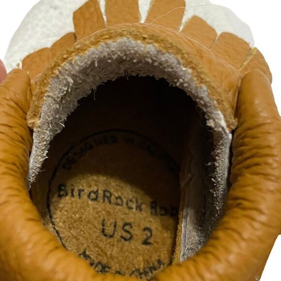bird Rock Baby Harvest Moccasins - Picture 4 of 7